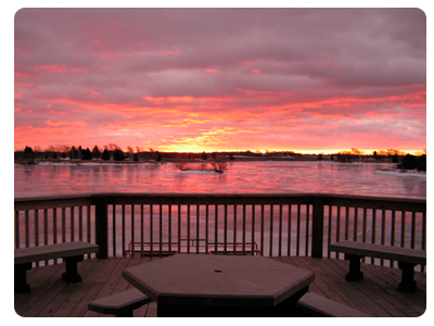 sunrise at smith lake